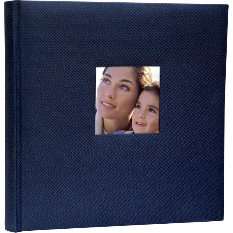 Zep Foto Album OB313130 Cotton Con Velina Blue met 30 Sheets 31x31 cm