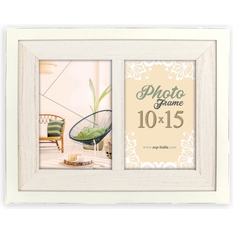 Zep Fotolijst NQ22W Arlon White 2Q 2x10x15 cm