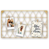 Cadre photo mural Zep Italia EY750 Cambria doré 30x50 cm avec look métallique