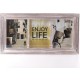 Zep Italia Parana cadre photo triple brun 3x15x20 (52x27) cm aspect bois - Image 6