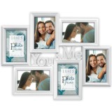 Cadre photo Zep Italia GX466 Aveiro blanc 6x10x15 cm