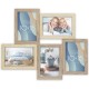 Zep cadre photo DT996 Oberg 5Q collage pour 5 photos de 10x15 cm en bois brun et naturel - Image 1