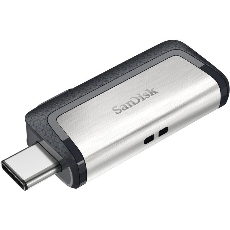Sandisk Ultra Dual Drive USB-stick 3.1 - USB en USB-C - uitschuifbaar - 128GB