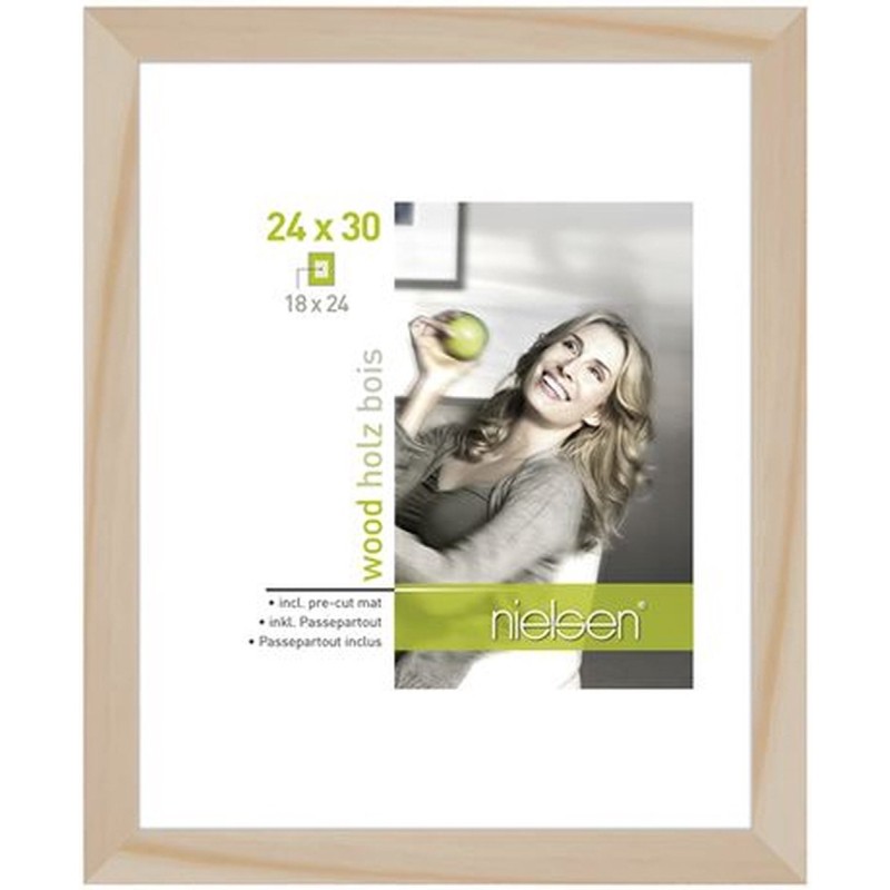 Nielsen Fotolijst 8988008 Apollon Naturel 24x30 / 18x24 cm