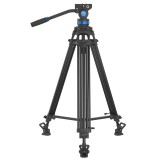 Sirui SH-25 trépied vidéo professionnel - léger et stable avec capacité de charge de 10 kg