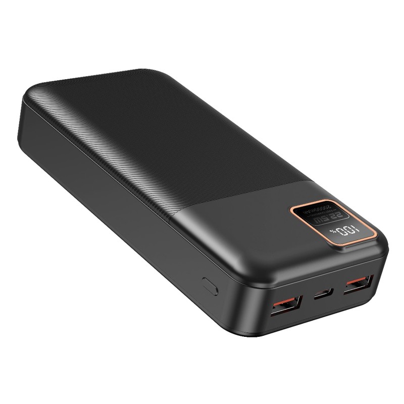 Krachtige 20.000mAh Powerbank - USB en USB-C aansluiting - ondersteunt QC Ã©n PD