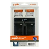 Jupio Kit : 2 batteries DMW-BCM13E 1150mAh + chargeur double USB pour Panasonic
