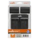 Jupio-kit: 2 x LP-E6NH kamerabatterier 2130mAh till Canon + USB-dubbelladdare
