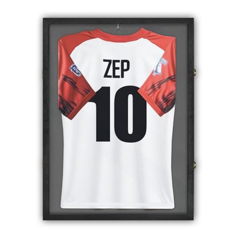 Zep Jersey shirtframe - Zwarte fotolijst voor inlijsten van t-shirts en objecten - 59x79 cm