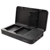 Patona Powercase pour Nikon EN-EL14 - chargeur double, powerbank et étui de rangement en 1
