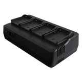 Professionell laddare för 4 batterier Sony NP-F960, NP-F970, NP-F990