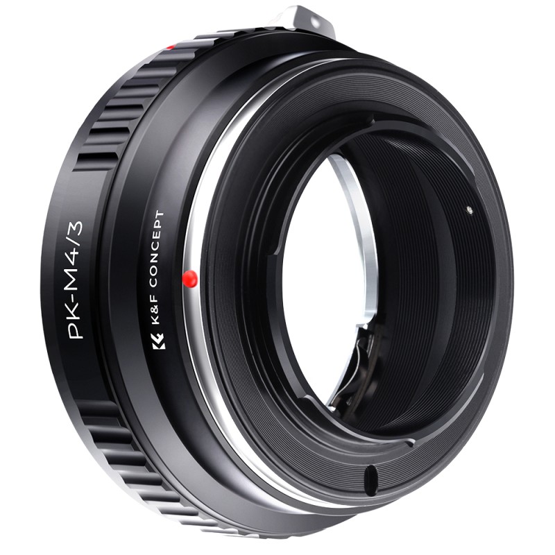 K&F Concept lensadapter Pentax K naar Micro Four Thirds (MFT, M4/3) mount