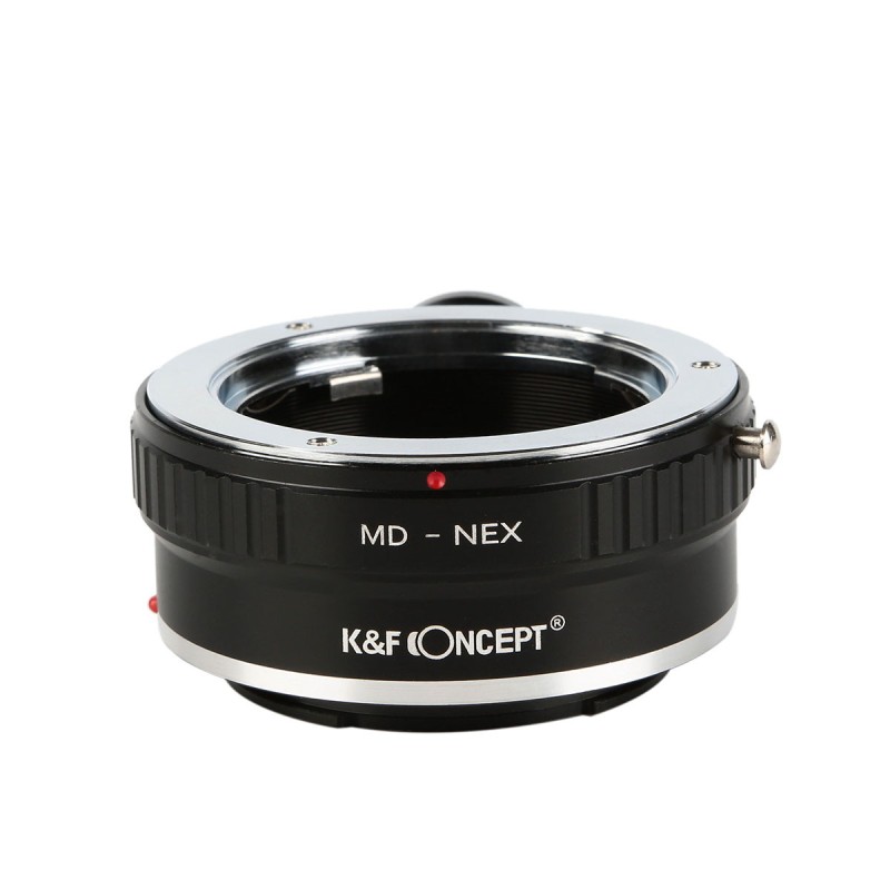 K&F Concept lensadapter Minolta MD naar Sony E-mount met statiefring
