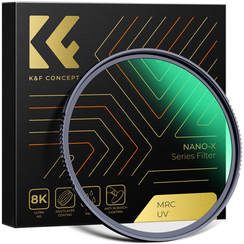 K&F Concept CPL filter Nano X 67mm circulair polarisatiefilter met multicoating