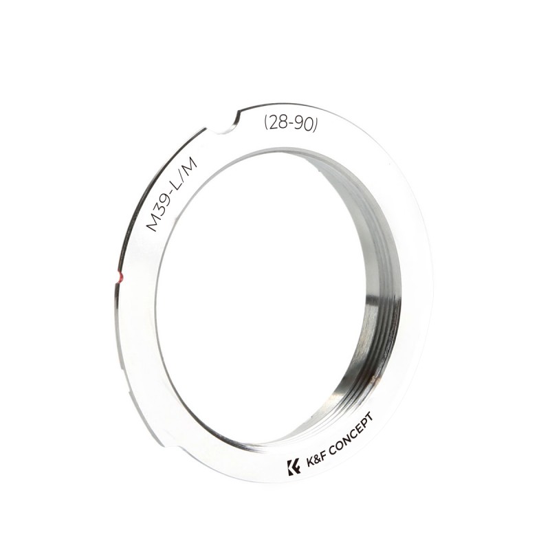 K&F Concept lensadapter M39 naar Leica M mount voor screw mount lenzen