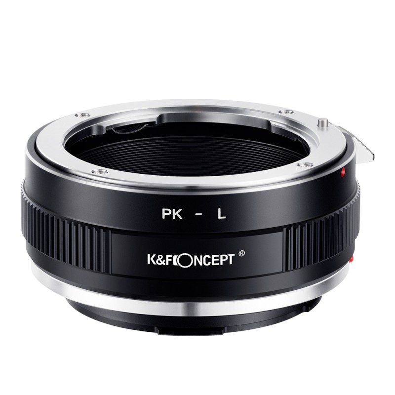 K&F Concept lensadapter voor Pentax K mount naar Leica L mount (TL/SL) camera's
