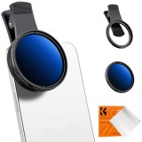K&F Concept filtre ND2-400 pour smartphone 52mm avec pince