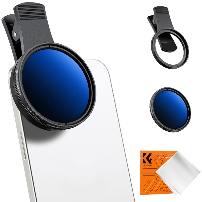 K&F Concept Smartphone ND2-400 Filter 52mm met klem