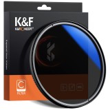 K&F Concept filtre CPL 58mm avec revêtement multicouche - série Classic Slim