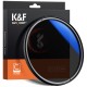 K&F Concept filtre CPL 58mm avec revêtement multicouche - série Classic Slim - Image 1