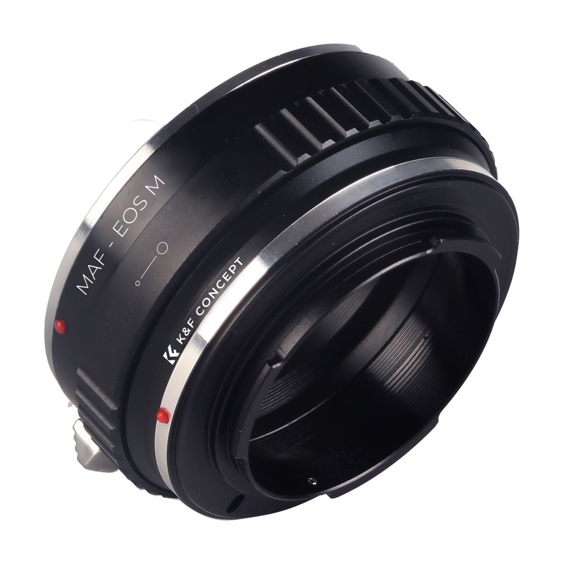 K&F Concept lensadapter Sony Alpha A en Minolta AF naar Canon EF-M mount