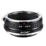 Adaptateur de monture K&F Concept Canon EOS (EF/EF-S) vers Canon EOS R pour objectifs RF
