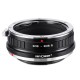 Adaptateur de monture K&F Concept Canon EOS (EF/EF-S) vers Canon EOS R pour objectifs RF - Image 1