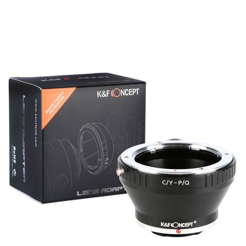 K&F Concept lens adapter Contax Yashica naar Pentax Q met statief-mount