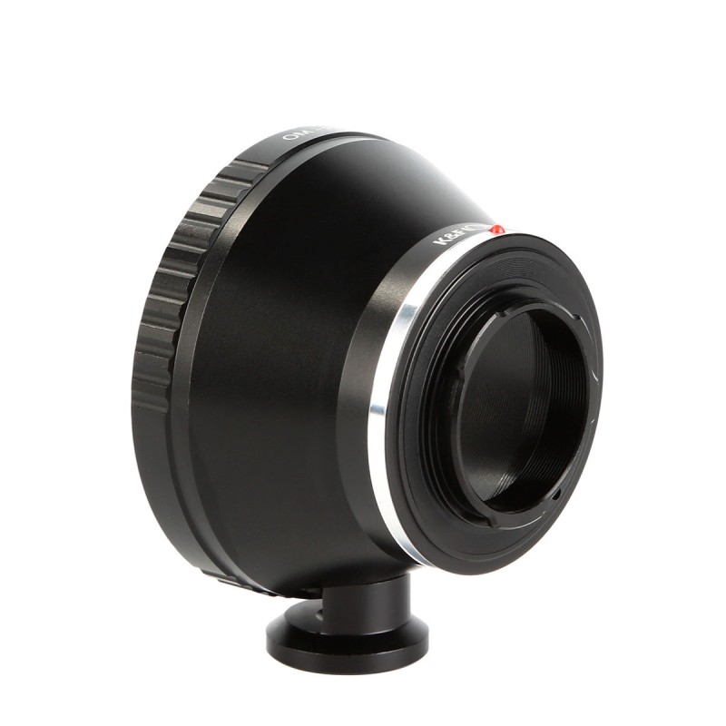 K&F Concept lensadapter Olympus OM naar Pentax Q met statiefmount