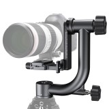 Tête gimbal K&F Concept en aluminium avec plateau Arca Swiss