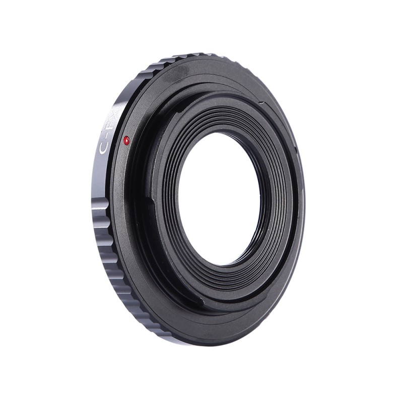 K&F Concept lensadapter C mount naar Fujifilm X-mount voor CCTV en cine lenzen
