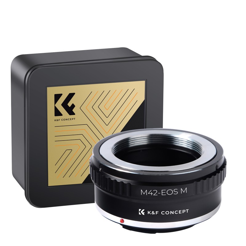 K&F Concept lensadapter M42 naar Canon EOS M (EF-M mount) voor vintage lenzen