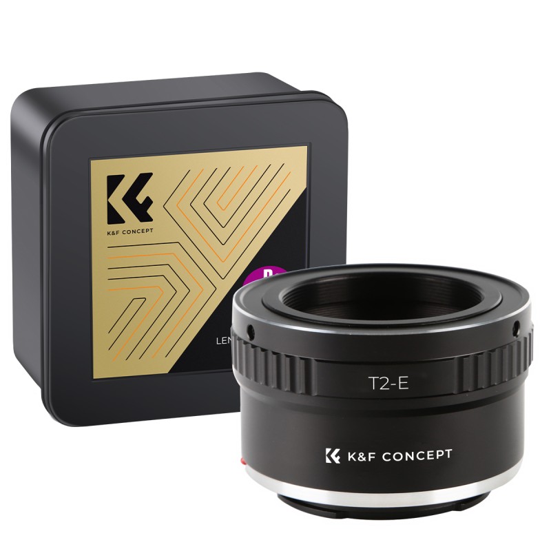 K&F Concept lensadapter T2 naar Sony E-mount voor T-mount objectieven