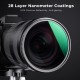 K&F Concept kit de filtres ND ND4+ND8+ND64+ND1000 Nano X - 62mm - Image 2