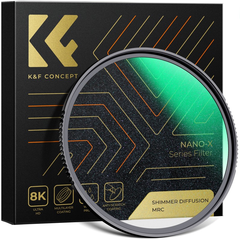 K&F Concept Shimmer Diffusion Filter Nano X - 77mm