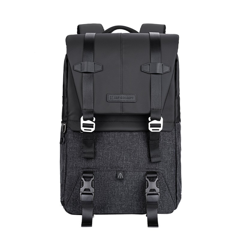K&F Concept Beta Backpack 20L foto rugzak zwart/grijs met laptopvak