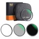 K&F Concept kit de filtres magnétiques CPL-ND-UV Nano X 58mm - Image 1