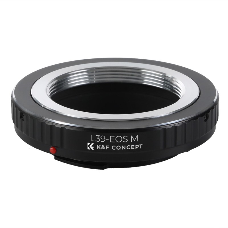 K&F Concept lens adapter L39 naar Canon EOS M (EF-M mount) voor Leica en Russian schroefdraadlenzen