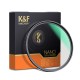 K&F Concept filtre Black Mist 1/1 Nano X 72mm - étanche, résistant aux rayures, revêtement vert - Image 2
