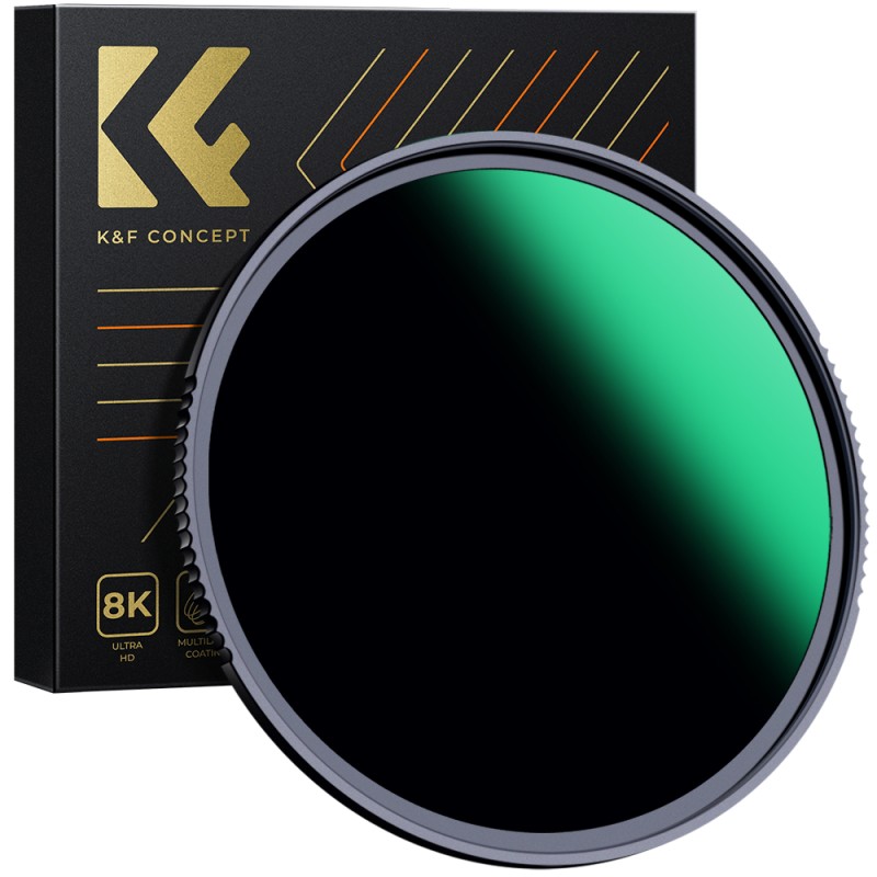 K&F Concept ND1000 Filter Nano X - 10 stops grijsfilter 77mm