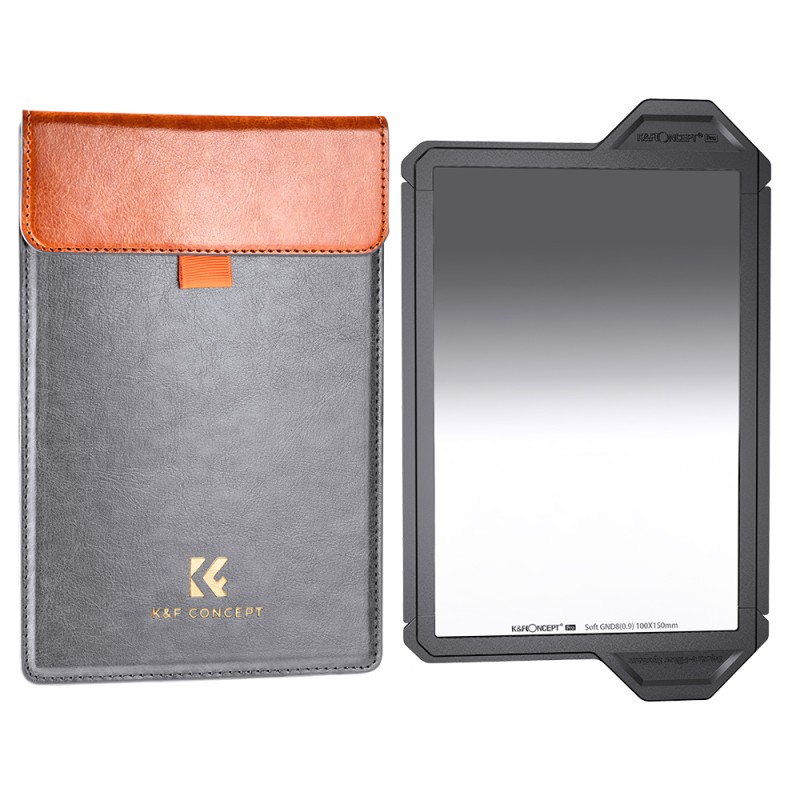K&F Concept 100x150 GND8 soft gradient filter met beschermframe (X-PRO Series)
