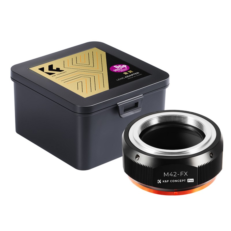 K&F Concept lensadapter M42 naar Fujifilm X mount PRO voor X-series camera's