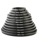 K&F Concept set de bagues d'adaptation step down 11 pièces (26-82mm)