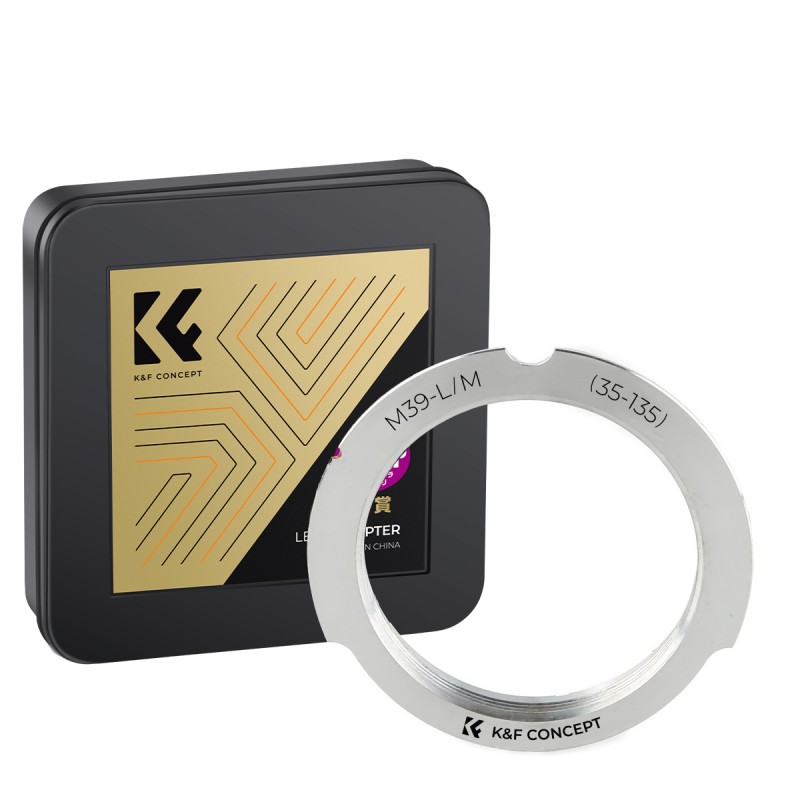 K&F Concept lensadapter M39 naar Leica M voor schroefdraad objectieven