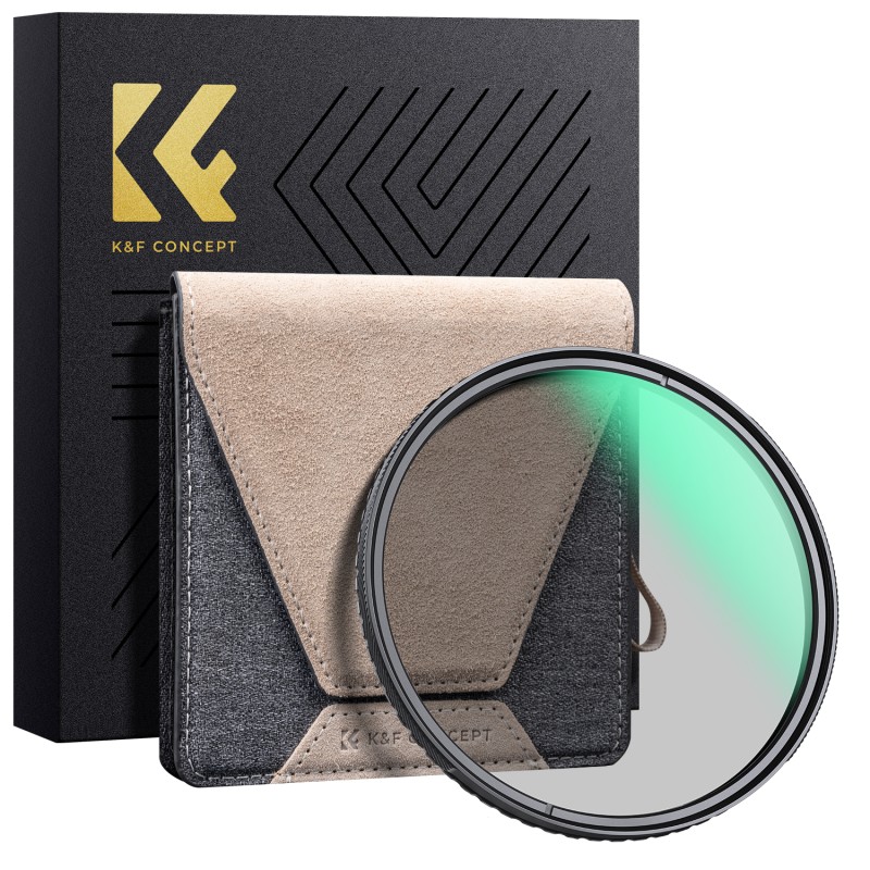 K&F Concept CPL polarisatiefilter Nano X PRO met ultradun koperframe 72mm