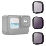 Telesin kit de 3 filtres ND8/16/32 pour GoPro 12/11/11 Mini/10/9
