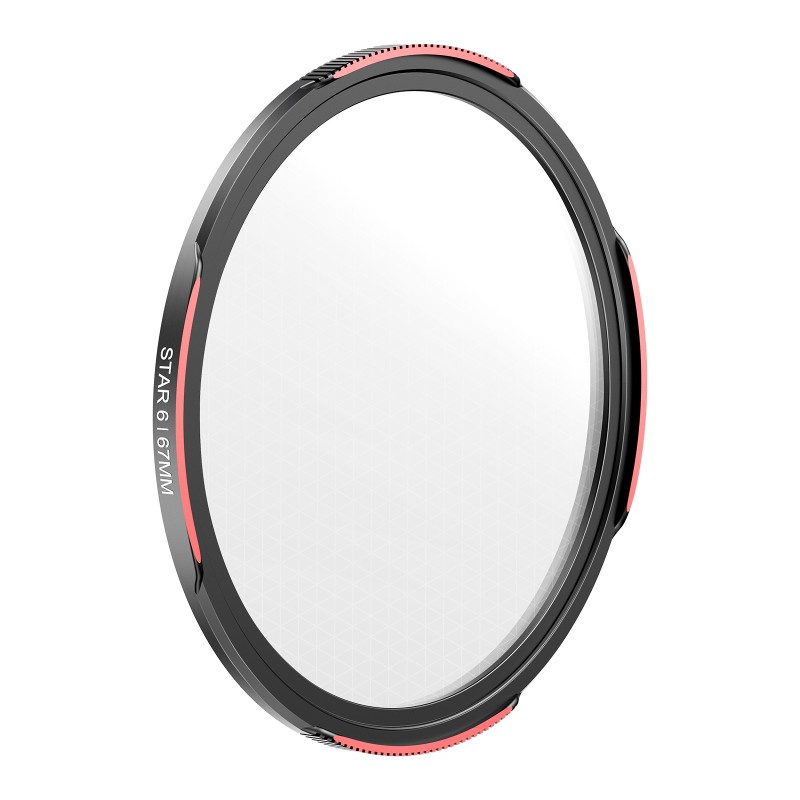 Telesin 67mm Six-Line Star Filter