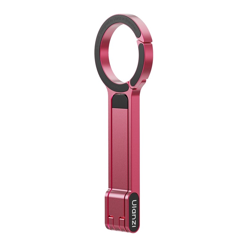 Ulanzi MA30 Mini Smartphone-statief Magnetisch Karabijn Rood