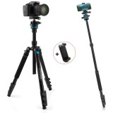 Mojogear Swift trépied photo 175cm - Appareil photo et smartphone - Monopode et trépied 2 en 1 - Arca Swiss