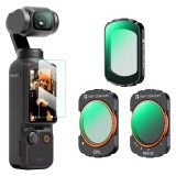 K&F Concept kit de 3 filtres CPL + ND2-32 + Black Mist pour Osmo Pocket 3